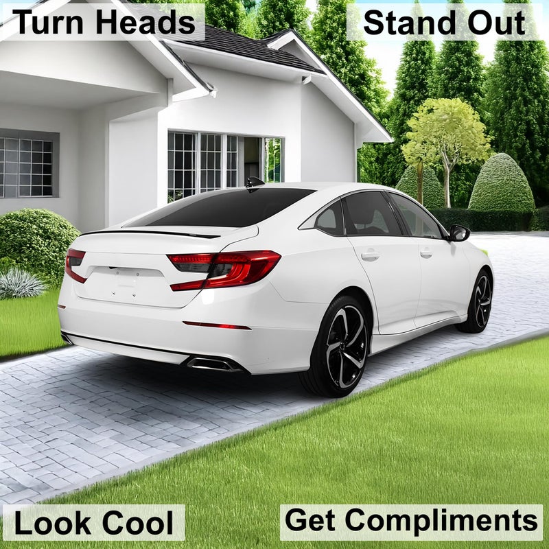 BOGAR TECH DESIGNS - Precut Tail Light Tint Kit Compatible with and Fits Honda Accord 2018-2022, Dark Smoke - Image 2